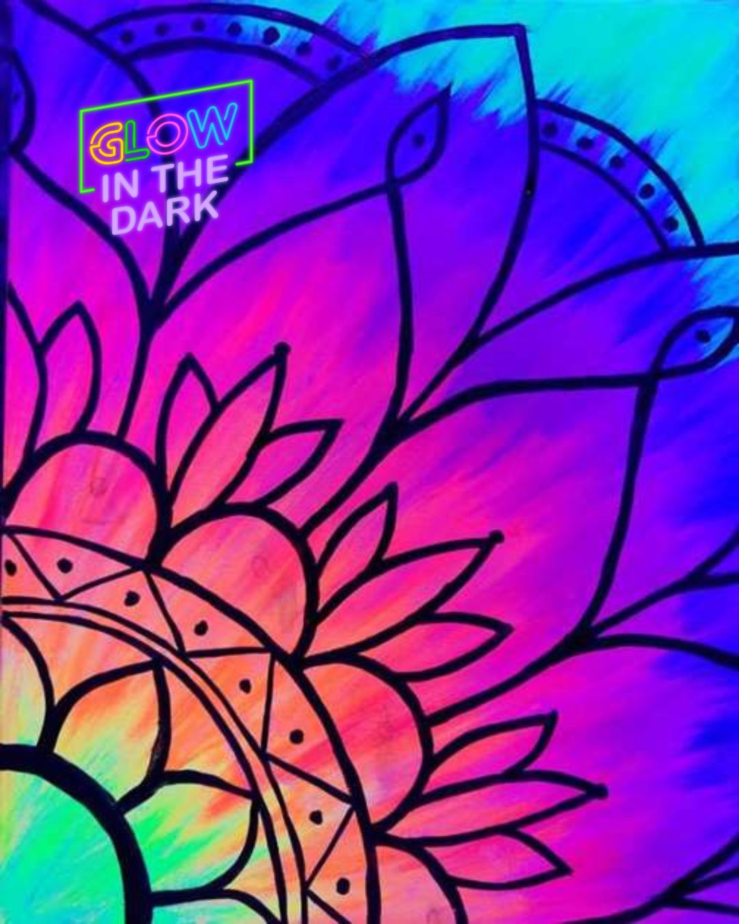 Black Light Mandala
